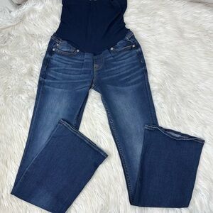 Vigoss Women’s Blue Maternity Boot Cut Jeans W27/I30